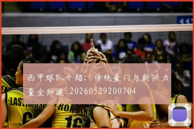 西甲球队介绍:传统豪门与新兴力量全知道_20260529200704
