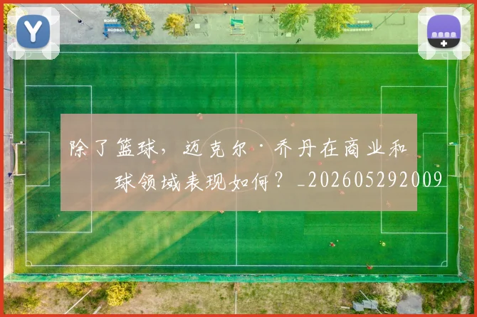 除了篮球,迈克尔·乔丹在商业和棒球领域表现如何?_20260529200919