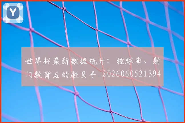 世界杯最新数据统计:控球率、射门数背后的胜负手_20260605213941